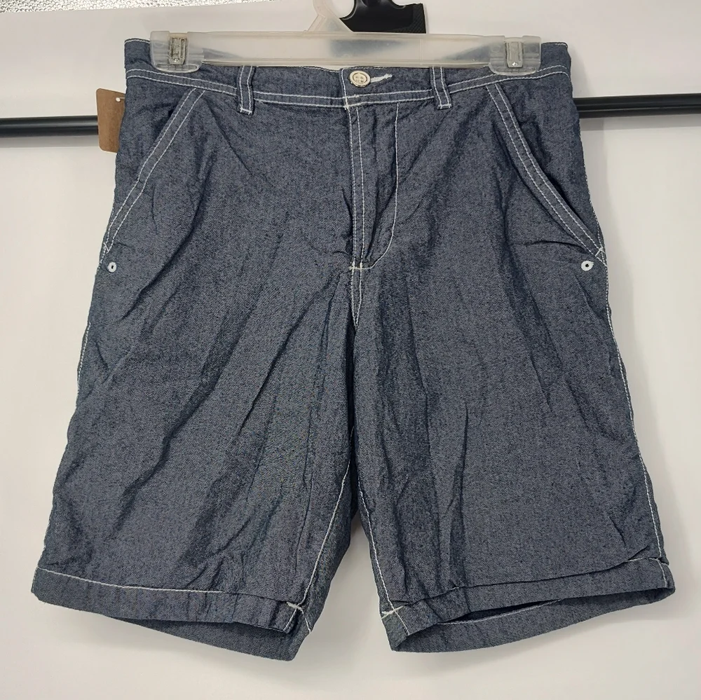 GAP Kids Speed Dry Blue Mesh Lined Shorts Size Boys 14R